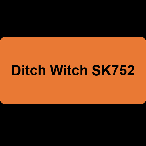 Ditch Witch SK752